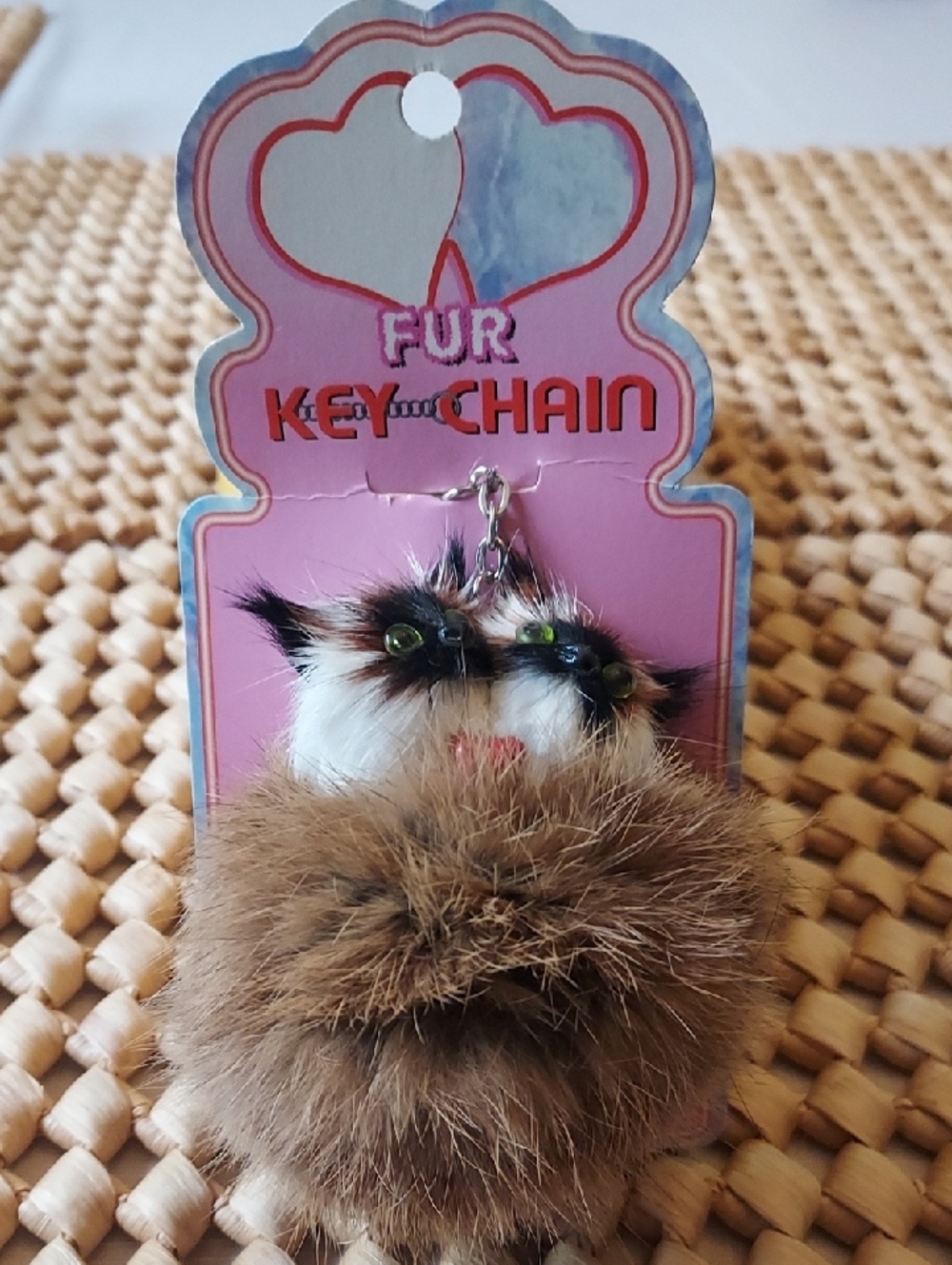 Novelty Inc. Fur Key Chain - Picture 2 of 8